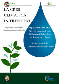 La crisi climatica in Trentino