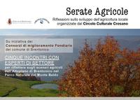 Serate agricolte Brentonico, riflessioni sullo sviluppo dell'agricoltura locale
